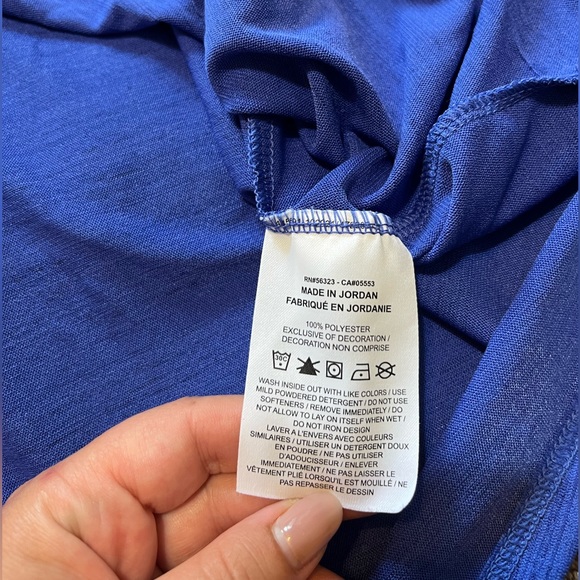 Nike Running Bright Blue Men’s T-Shirt - Size XL - Picture 5 of 5